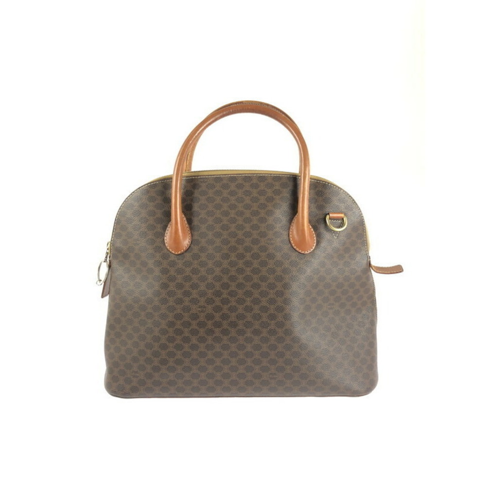 Celine Macadam Pattern Handbag Tote Bag Brown - image 2